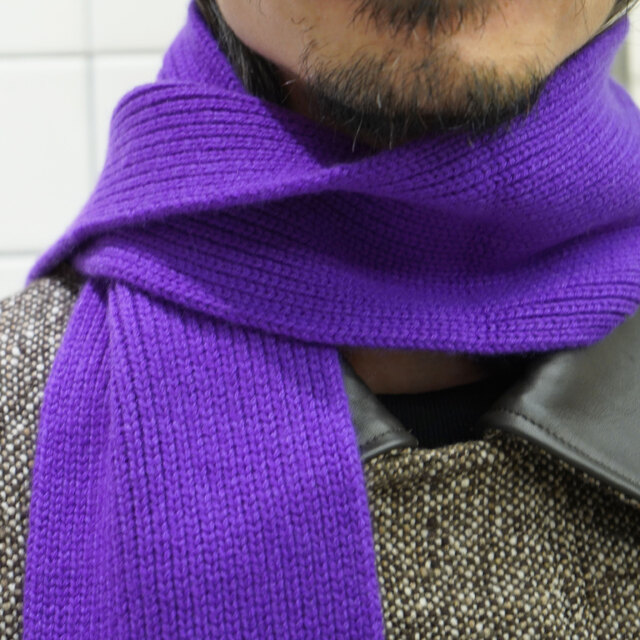 AURALEE LIGHT CASHMERE KNIT STOLE