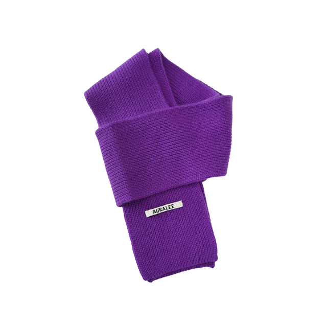 AURALEE LIGHT CASHMERE KNIT STOLE