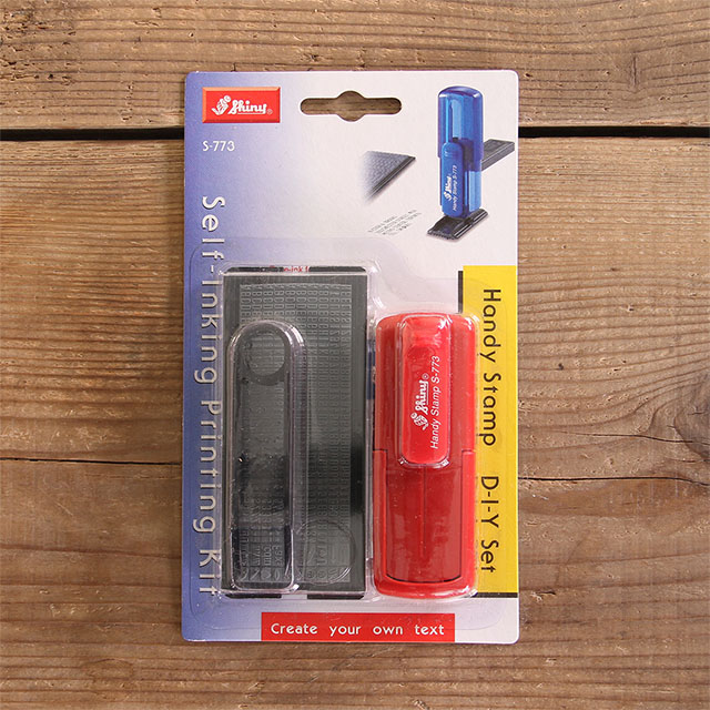 シャイニー DIYセット S-773 インク黒 本体赤