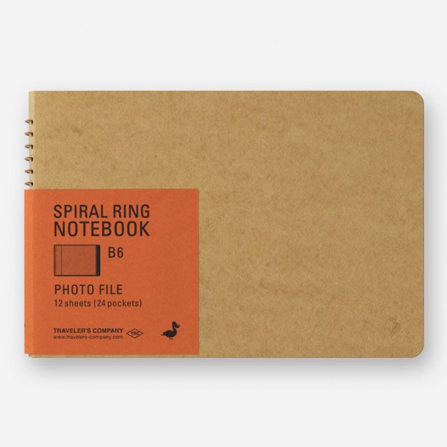 スパイラルリングノート＜B6＞ フォトファイル