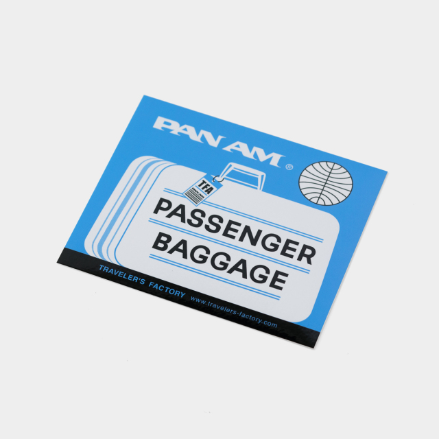 TF スーツケースステッカー パンナム バゲッジラベル柄 (07100257)