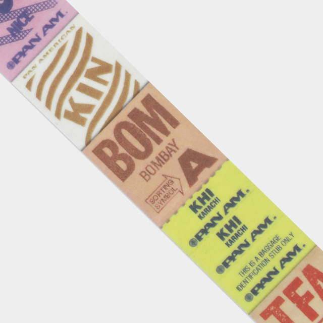 TF マスキングテープ 24mm パンナム バゲッジタグ (07100272)