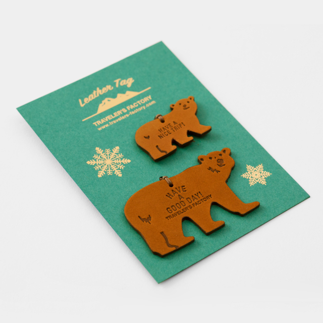 TF レザータグ クマ(07100925)