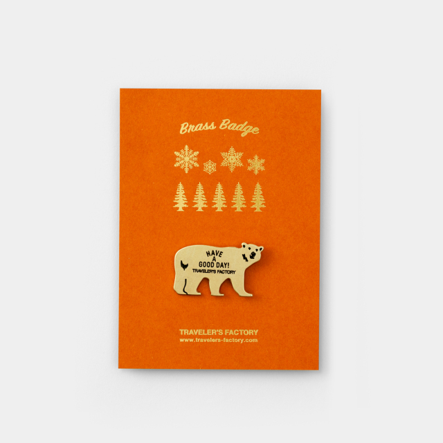 TF ブラスバッジ クマ (07100926)