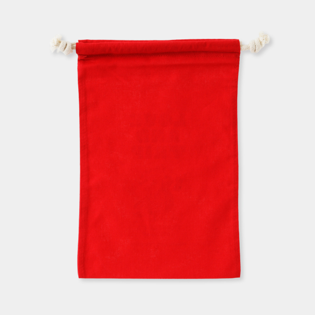 TF コットンバッグ ＜M＞ LOVE AND TRIP レッド (07101219)