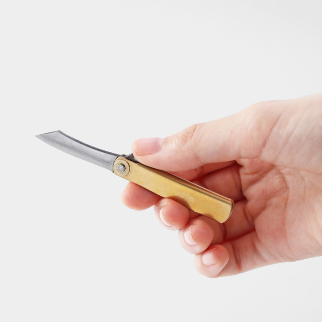 肥後守 真鍮鞘 豆 本体 (07150736)