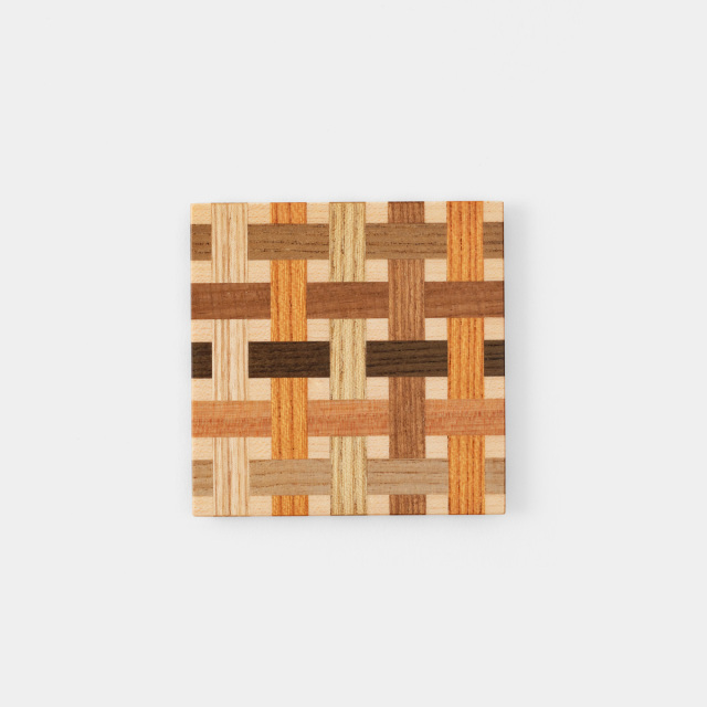 るちゑ コースター 色木編模様 M (07151524)