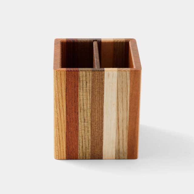 るちゑ ペン立て 縞 (07151536)