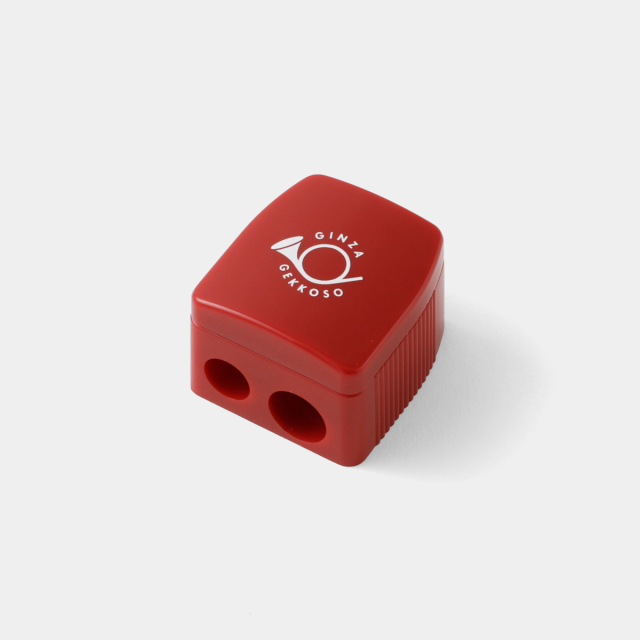 鉛筆削り　高級 コクヨ 鉛筆削り ダストボックス付 青・黒 幅25．5×奥行24×高さ