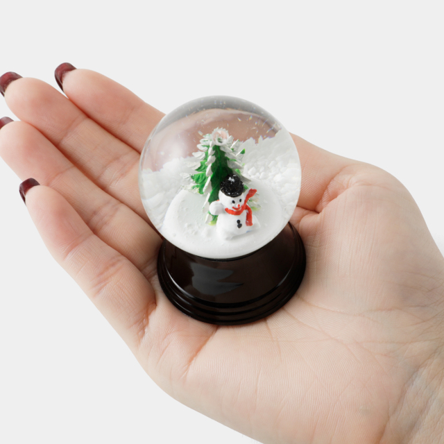 スノードームオーダー受付中❗️❗️ PERZY スノードーム 森の雪だるま 45mm (07152073)