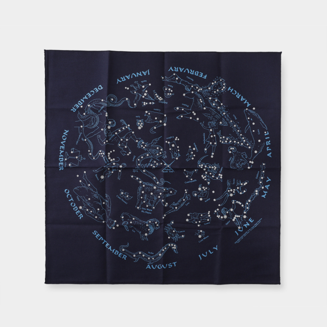 The Printed Image ネイチャープリントバンダナ 星座 (07152137)