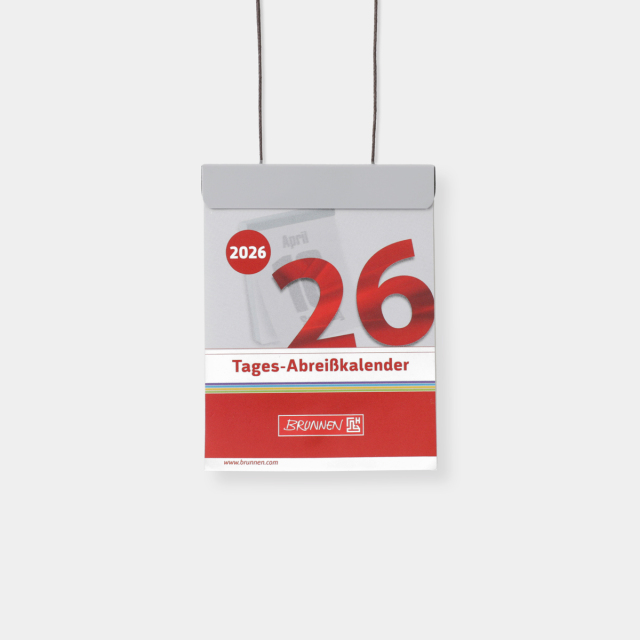 BRUNNEN 日めくりカレンダー 2026 No.2 (07152361)