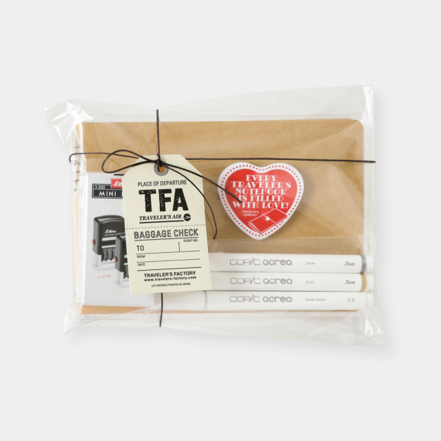 スパイラルリングノート 窓付封筒 ギフトセット 2026 (07152395)