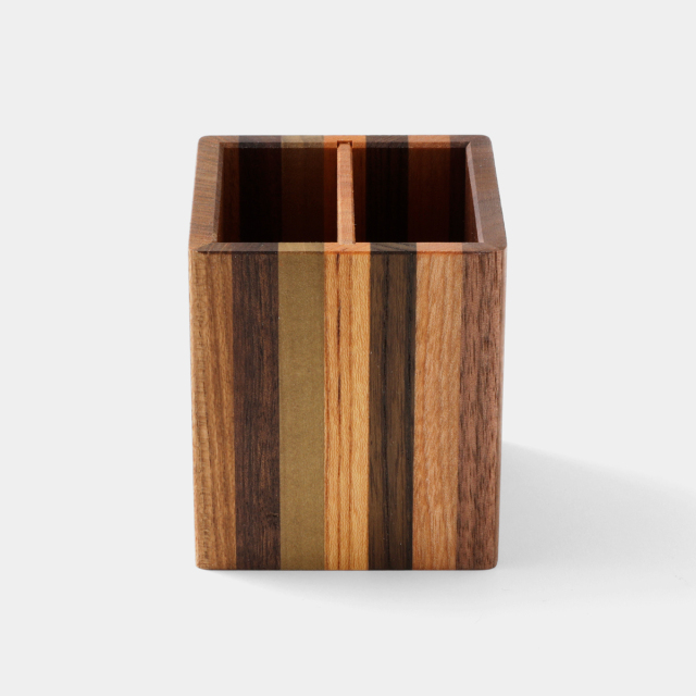 るちゑ ペン立て 縞 (07151536)