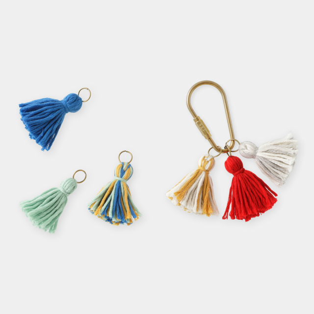 short finger タッセル コットン 3color MIX (07152429)