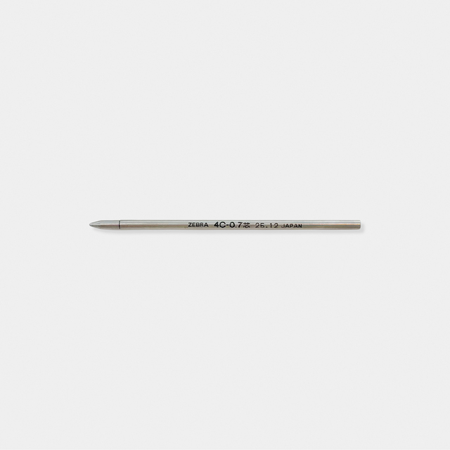 ゼブラ 手帳用 ボールペン 替芯 0.7mm 黒 (07152448)