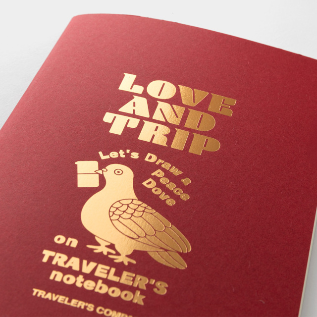 TRAVELER'S トラベラーズノート LOVE AND TRIP 数量限定】 トラベラーズノート LOVE AND TRIP パスポートサイズ
