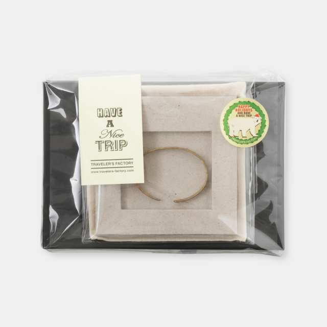 レザートレー&ブラスバングル クリスマスギフトセット 2025