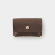 TFロゴ付きブラックコインケース BILL WOODLAND CAMO(ビルウッドランドカモ) COIN CASE | 吉田