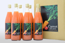 【送料込み】tgsのにんじんミックスジュース６本セット（720ml）