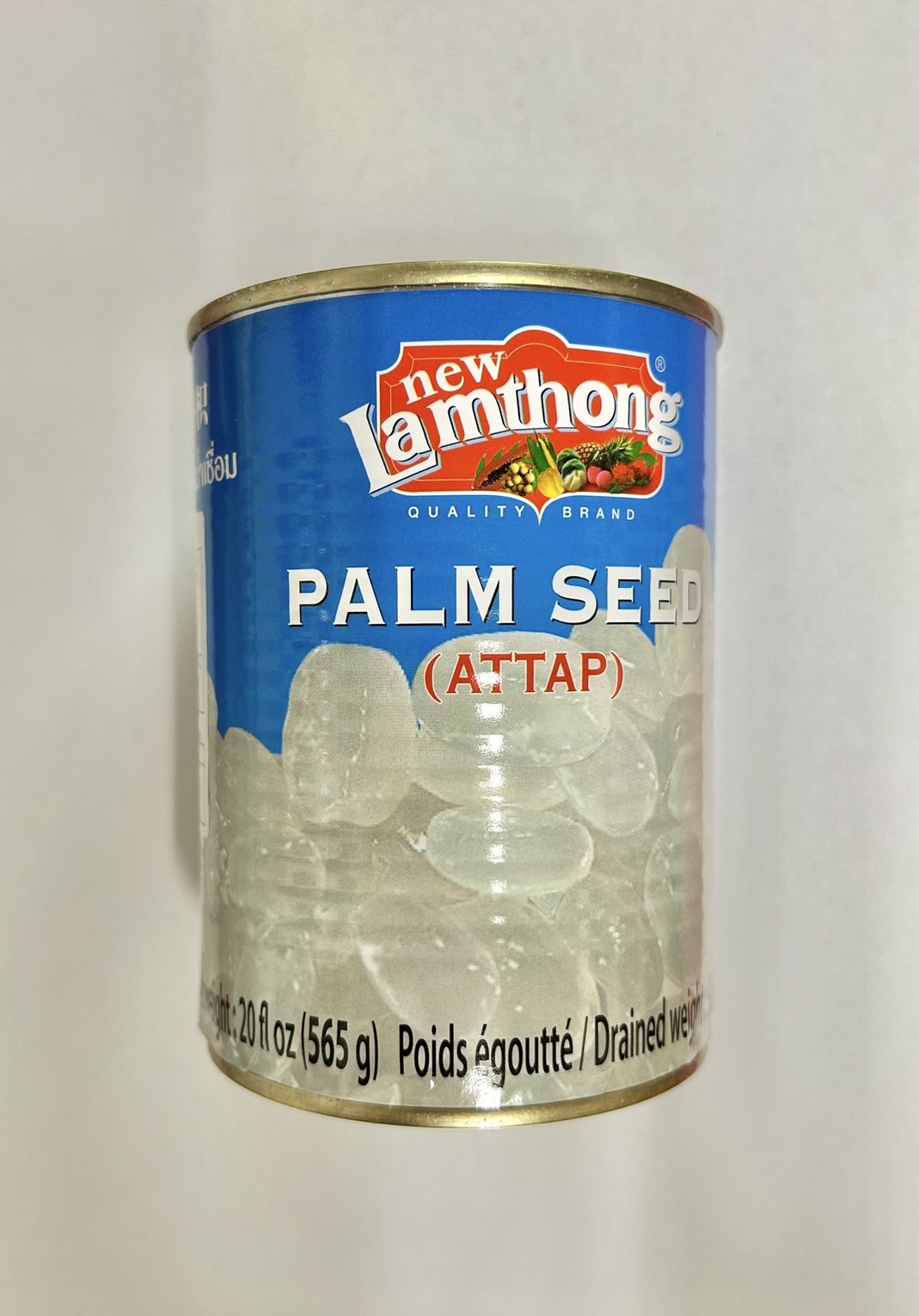 アタップフルーツシロップ漬け(ルークチット,PalmSeed) 565g