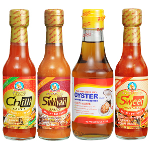 タイ料理　調味料4種セット（6本）