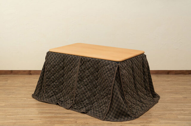 【新品・送料無料】ダイニングコタツ　掛け布団セット　110×70　BR/NA ダイニングコタツ 掛け布団セット 110×70 BR/NA/WH 家具 インテリア