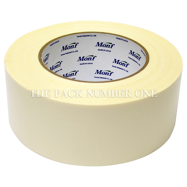 古藤 Monf 8002 白（1カートン：30巻）50mm×25m（工事用布粘着