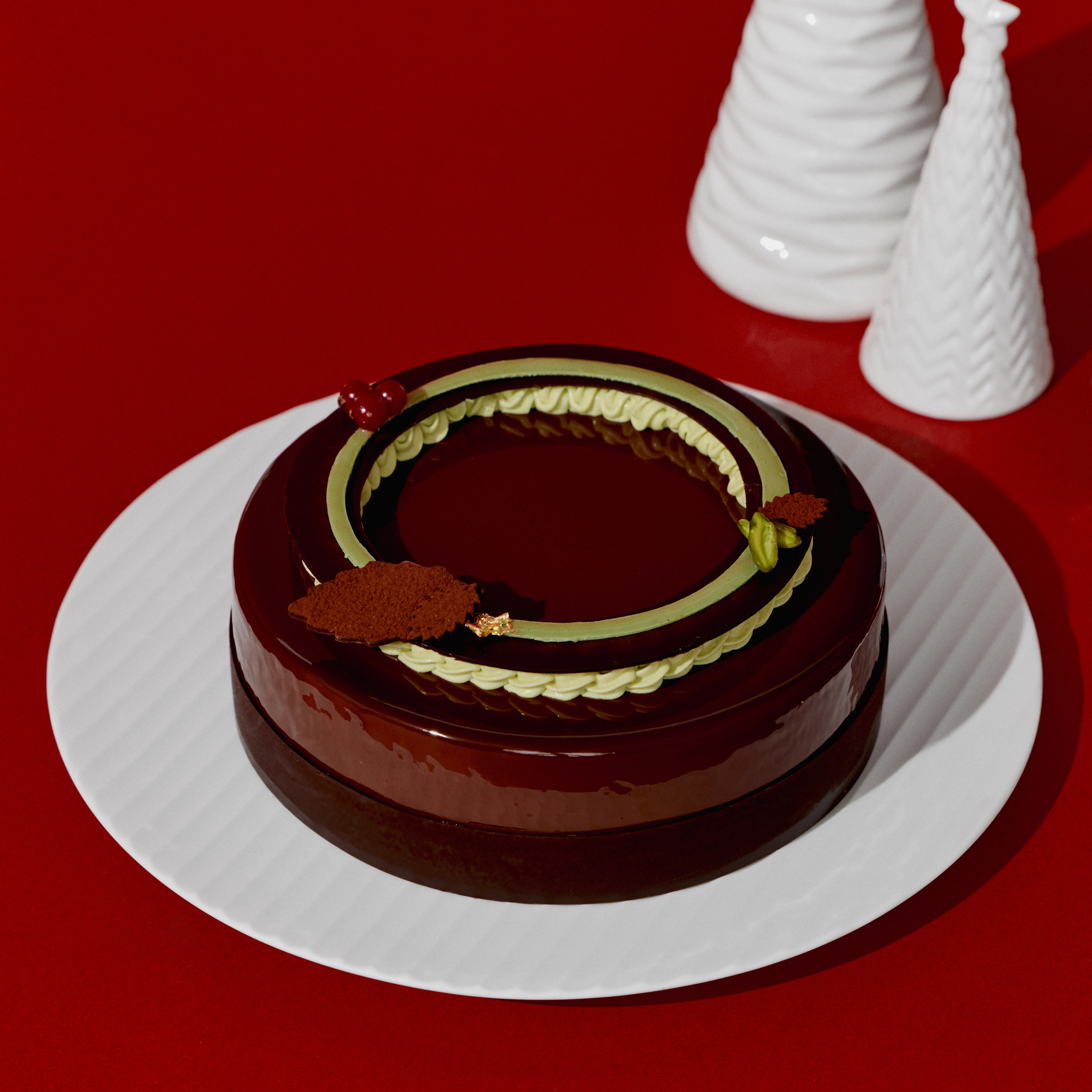 【テイクアウト限定】クリスマスケーキ2026_Noël Chocolat Pistache -ノエル・ショコラ・ピスターシュ-