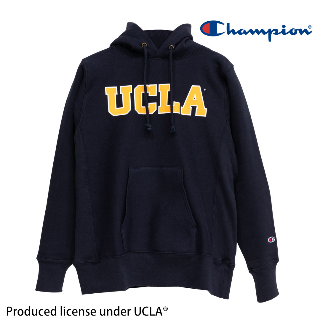 [20%OFF]【CHAMPION】 REVERSE WEAVE HOODED SWEATSHIRT C5-A103 UCLA (NAVY)