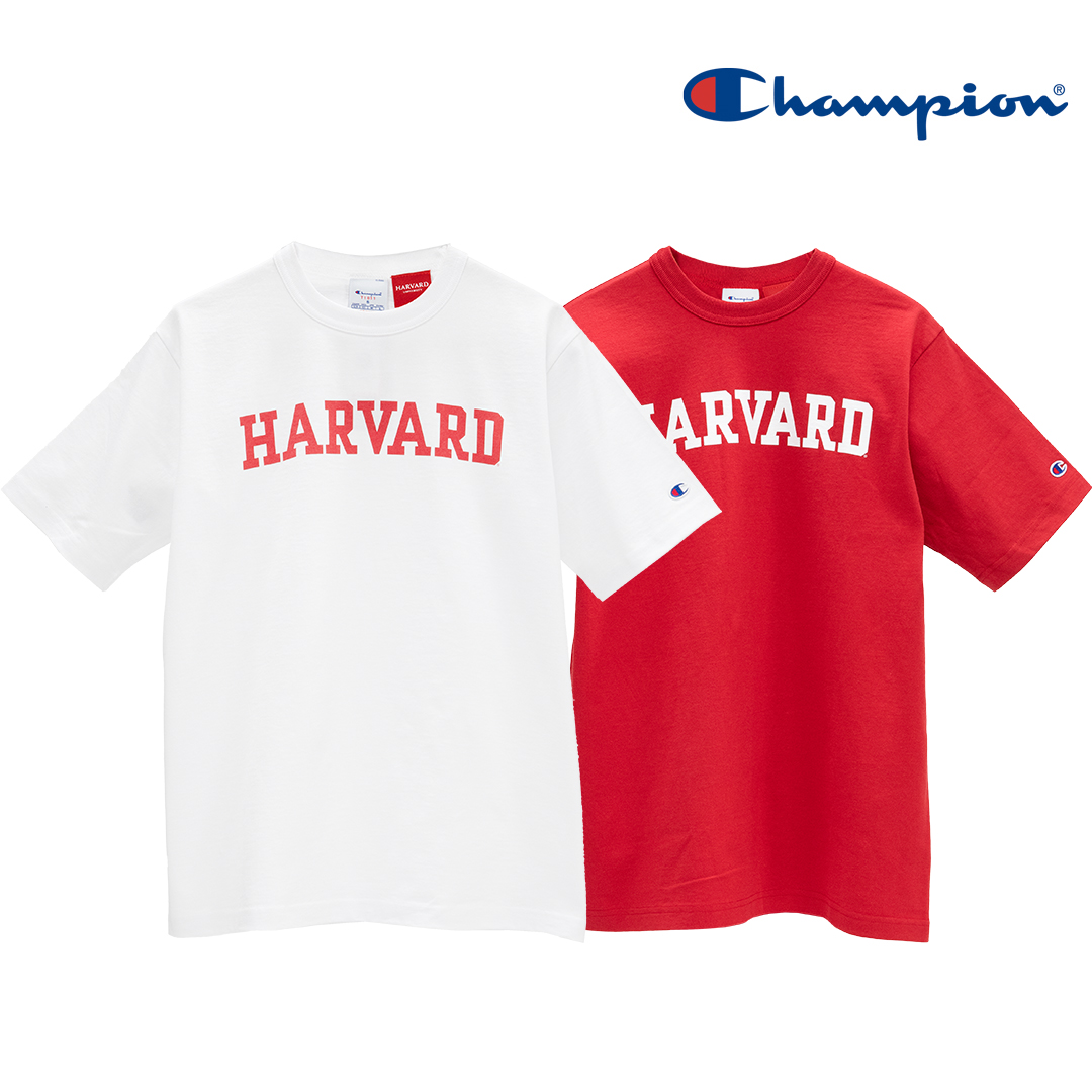【CHAMPION】 T1011 Short Sleeve T-shirt Harvard C5-B307