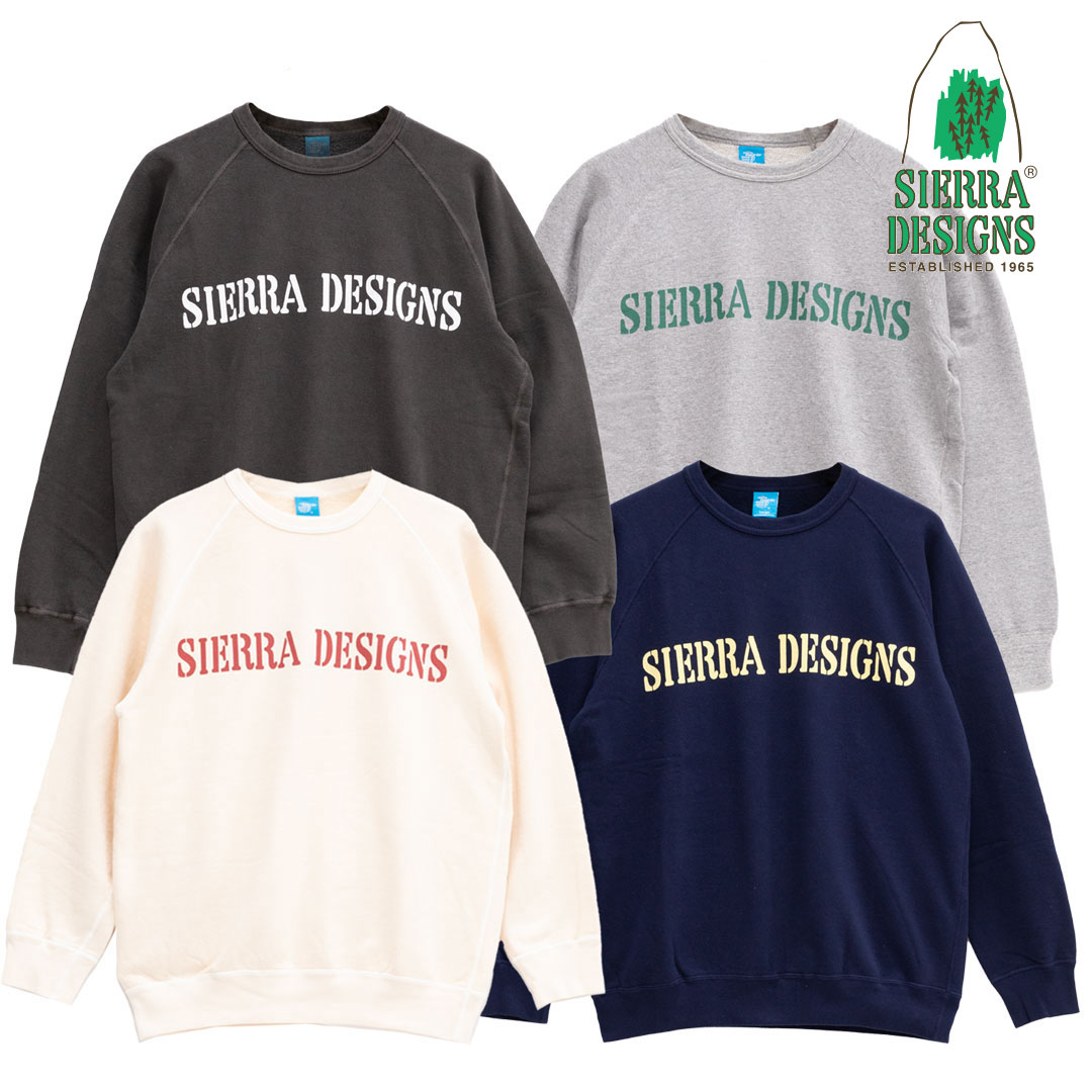 [30%OFF]【SIERRA DESIGNS】 【Good On x SIEERA DESIGNS】RAGLAN CREW SWEAT 931004
