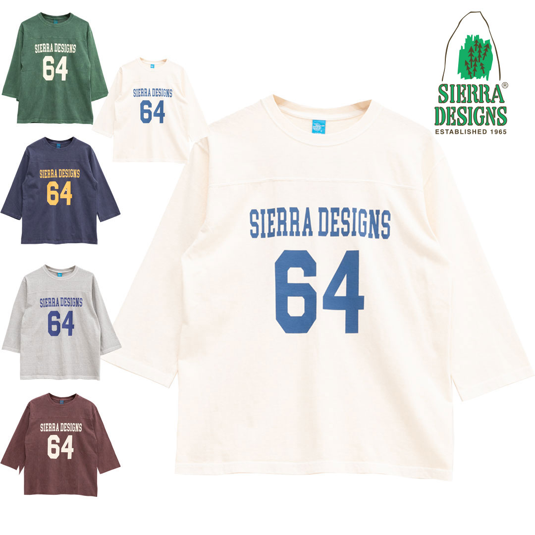 【SIERRA DESIGNS】 【Good On x SIEERA DESIGNS】 FOOTBALL TEE 1523