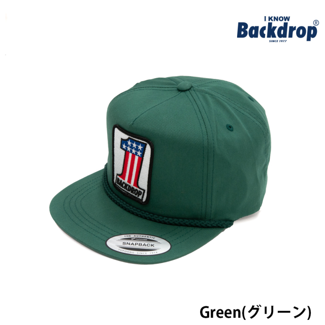BACKDROP】(バックドロップ) ORIGINAL NO.1 CAP / オリジナル NO.1