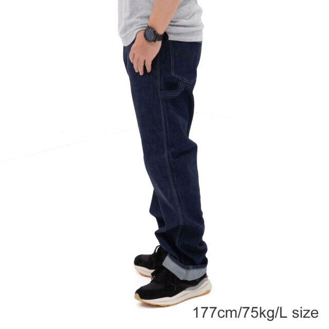 South West Denim Painter Pants着用左側面画像