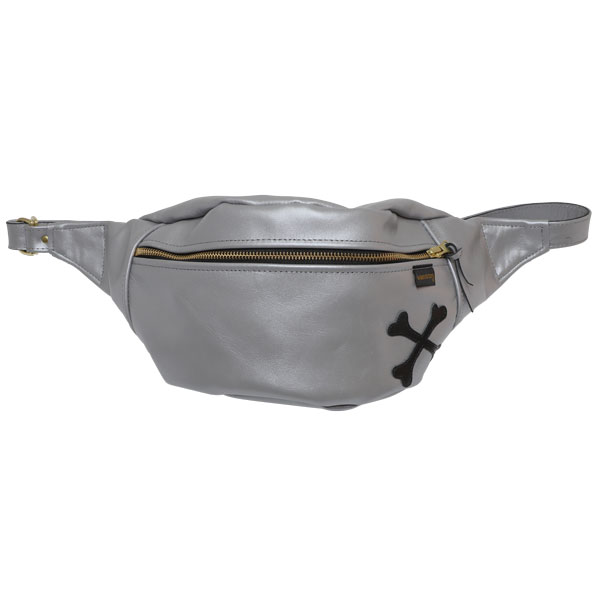 バッグ VANSON FANNY PACK CROSS BONE VANSONxBACKDROP】(バンソンxバックドロップ別注) 9SBB NEW