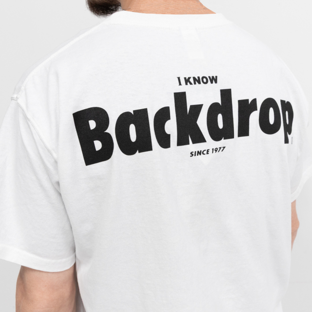 BACKDROP x GOOD ON】(バックドロップxグッドオン) BACK PRINT