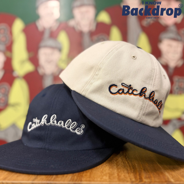 DAYDREAM LOGO ベースボールキャップ BACKDROP】(バックドロップ) CATCHBALL LOGO BASEBALL CAP / キャッチ