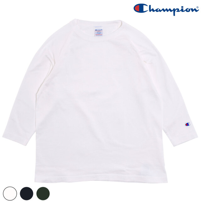 CHAMPION】(チャンピオン) T-1011 RAGLAN 3/4 SLEEVE TEE (C5