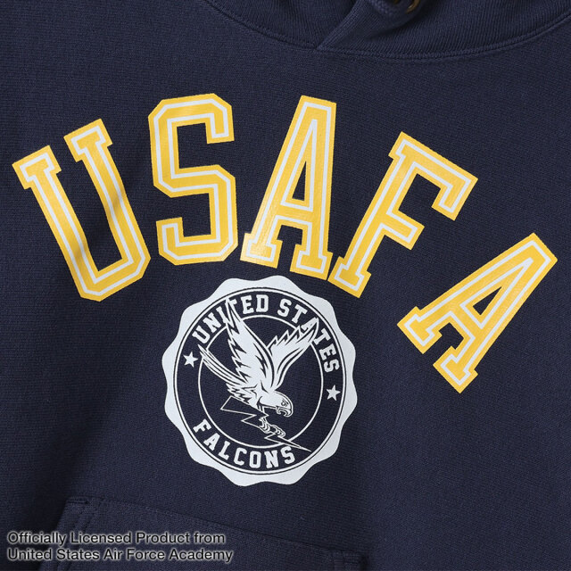 CHAMPION】(チャンピオン) R/W HOODED SWEAT USAFA C3-Y113 / リバース