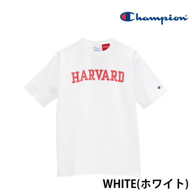 【CHAMPION】 T1011 Short Sleeve T-shirt Harvard C5-B307
