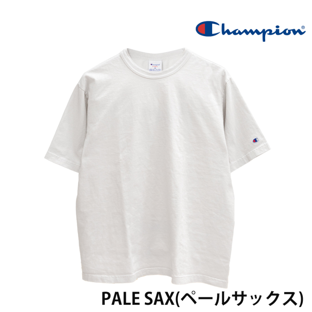 【CHAMPION】 T1011 Short Sleeve T-shirt C5-B304/PALE SAX