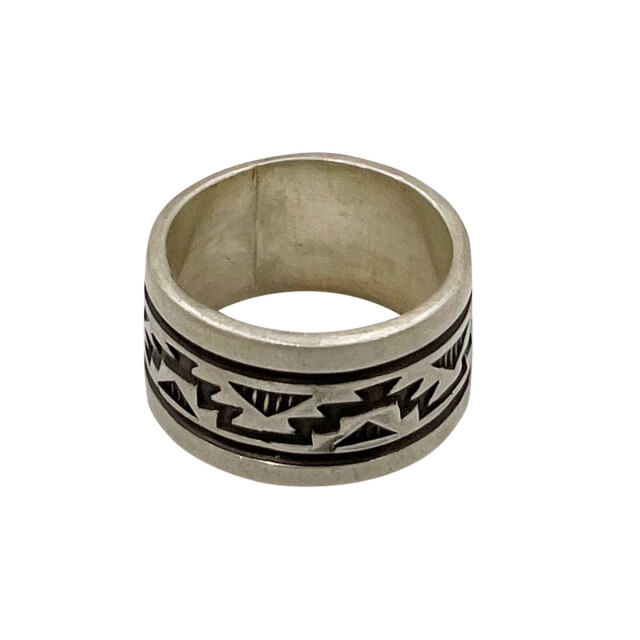 Ameri vintage リング 10号 ☆1950年代＊アメリカ軍＊USMC/海