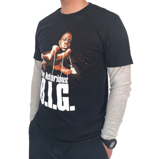 BAND GOODS】(バンドグッズ) NOTORIOUS B.I.G. REACHSTRINGS TEE
