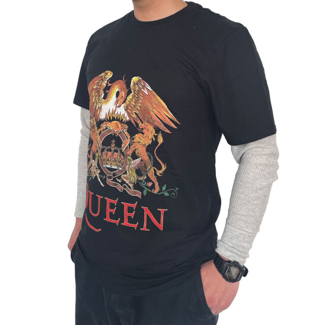 Queen バンド Tシャツ エンブレム クレスト