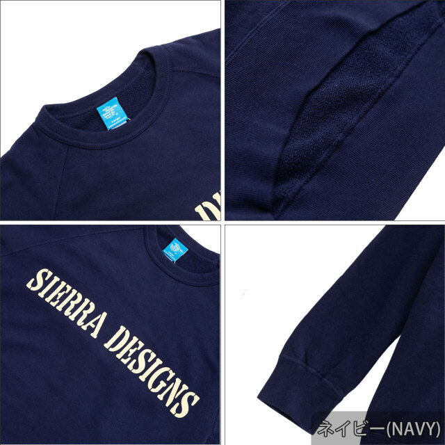 【SIERRA DESIGNS】 【Good On x SIEERA DESIGNS】RAGLAN CREW SWEAT 931004
