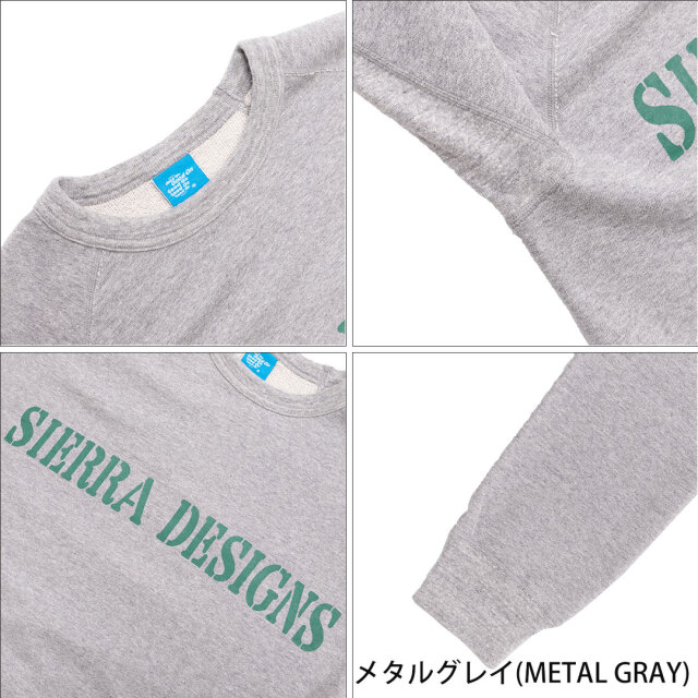 【SIERRA DESIGNS】 【Good On x SIEERA DESIGNS】RAGLAN CREW SWEAT 931004