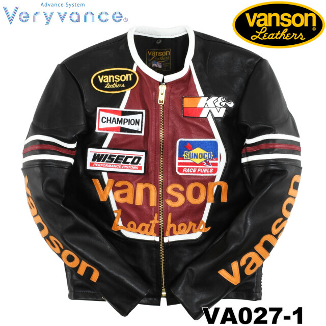 VANSON】(バンソン) STAR LEATHER JACKET / スター レザージャケット