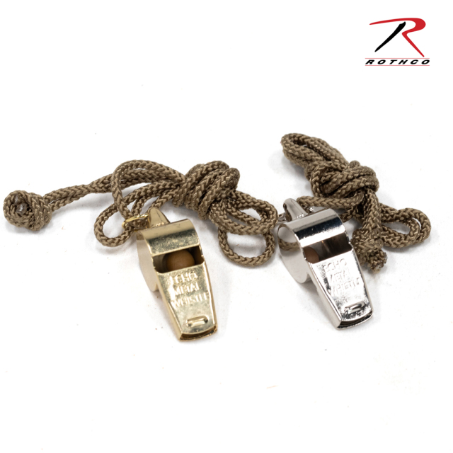 【ROTHCO】G.I. Style Police Whistle