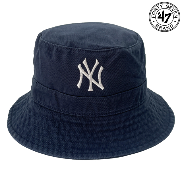 フォーティーセブンブランド 47 New York Yankees Bucket 47 バケットハット ニューヨーク・ヤンキース サンダルウッド